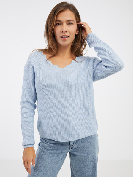 ONLY Blau ONLY Frauen Onlgabriel Leben Pullover