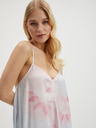ONLY Rosa und blau gemustertes Träger-Maxikleid für Damen ONLY Tina