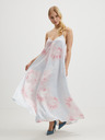 ONLY Rosa und blau gemustertes Träger-Maxikleid für Damen ONLY Tina