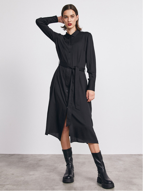 ZOOT.lab Schwarzes Damen-Shirt Midikleid METROOPOLIS von ZOOT.lab Sharon