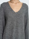 Jacqueline de Yong JDY Elanora Grau Damen Pullover Kleid