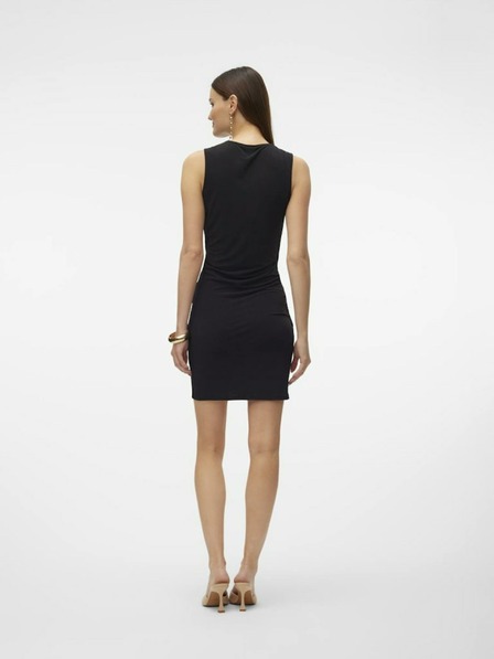 AWARE by VERO MODA Schwarzes ärmelloses Damenkleid AWARE by VERO MODA Kalea