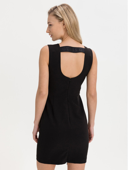 Guess Schwarzes kurzes Damen-Kleid Guess Patti