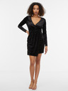 Orsay Schwarzes Damen-Samtkleid ORSAY