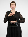 Orsay Schwarzes Damen Midikleid ORSAY