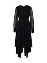 Orsay Schwarzes Damen Midikleid ORSAY