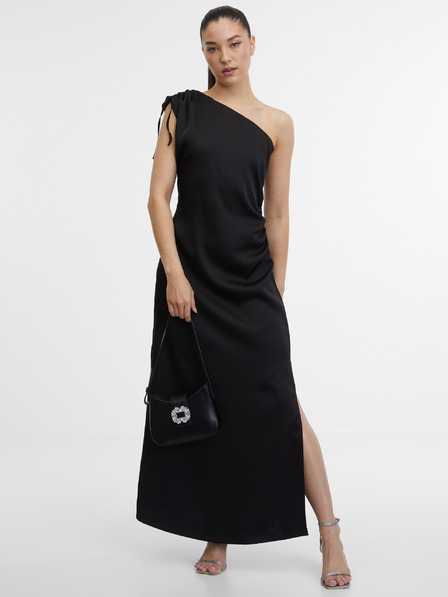 Orsay Schwarzes Damen Maxikleid ORSAY