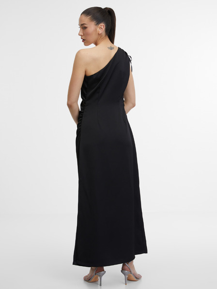 Orsay Schwarzes Damen Maxikleid ORSAY