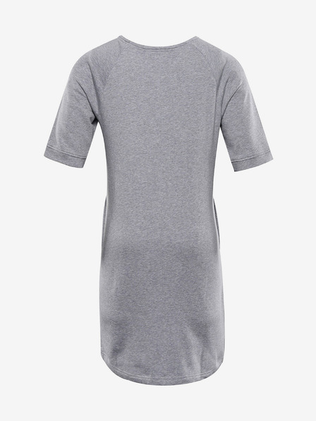 ALPINE PRO Alpine Pro Grau Damen Baumwollkleid MOLEDA