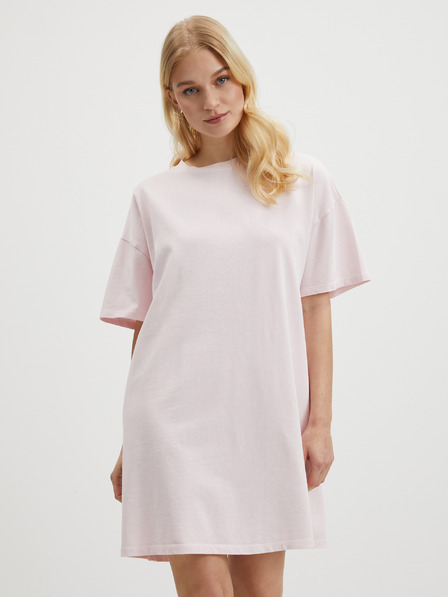 Pieces Hellrosa Damen-Basiskleid Pieces Taryn