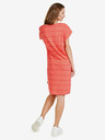Sam 73 Orangefarbenes gestreiftes Damenkleid SAM 73 Francine