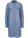 Vero Moda Hellblaues Hemdblusenkleid aus Denim VERO MODA Silla