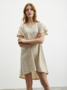 ZOOT.lab Beige gemustertes Kleid ZOOT.lab Mahulena