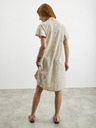 ZOOT.lab Beige gemustertes Kleid ZOOT.lab Mahulena