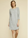 ZOOT.lab ZOOT.lab Serena graues Basic-Kleid