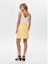 Jacqueline de Yong Cremefarbenes geripptes Tank-Top JDY Nanna