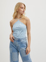 Noisy May Hellblaues Damen-Basic-Tank-Top Noisy Maya
