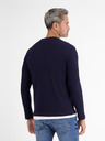 LERROS Dunkelblaues Herren-Button-Down-Hemd LERROS