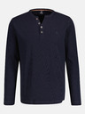 LERROS Dunkelblaues Herren-Button-Down-Hemd LERROS