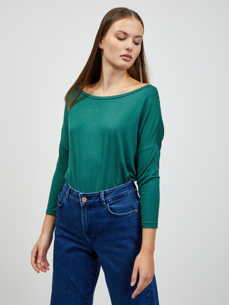 ZOOT.lab Grünes Damen Basic-T-Shirt ZOOT.lab Leticia