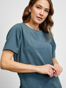 ZOOT.lab Dunkelgrünes kurzärmeliges Basic-T-Shirt METROOPOLIS von ZOOT.lab Leora