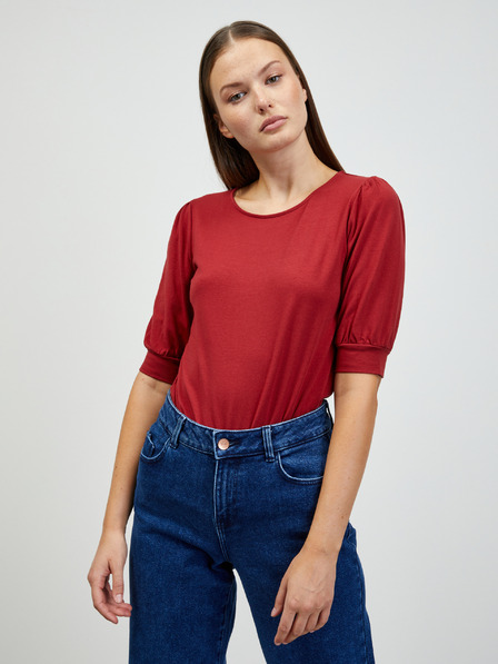 ZOOT.lab Rotes Damen Basic-T-Shirt ZOOT.lab Shia
