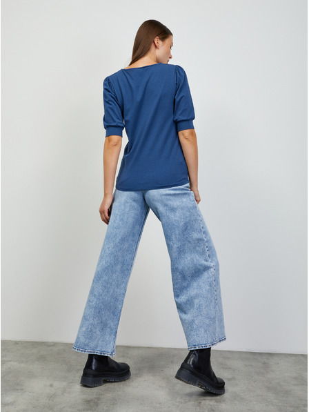 ZOOT.lab Blaues Damen Basic-T-Shirt ZOOT.lab Shia