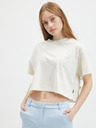 Noisy May Cremefarbenes Crop-Top-Shirt Noisy May Alena