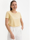 Roxy Gelbes bedrucktes Damen-T-Shirt Roxy