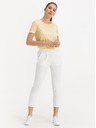 Roxy Gelbes bedrucktes Damen-T-Shirt Roxy