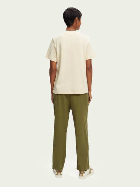 Scotch & Soda Beigefarbenes Damen-T-Shirt Scotch & Soda