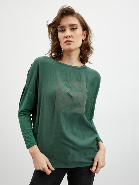ZOOT.lab Grünes bedrucktes Damen-T-Shirt ZOOT.lab Rozy