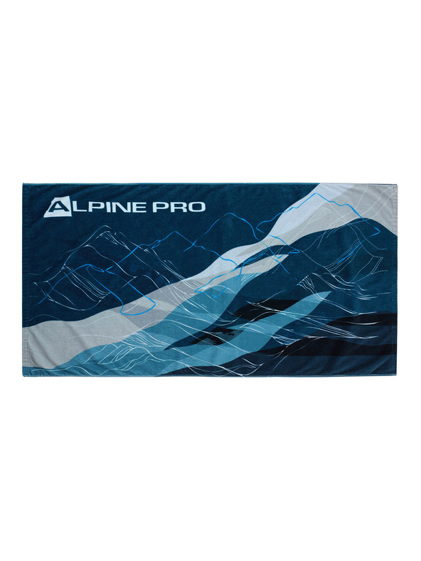 ALPINE PRO Baumwollhandtuch ALPINE PRO ROSSO schwarz Variante pb