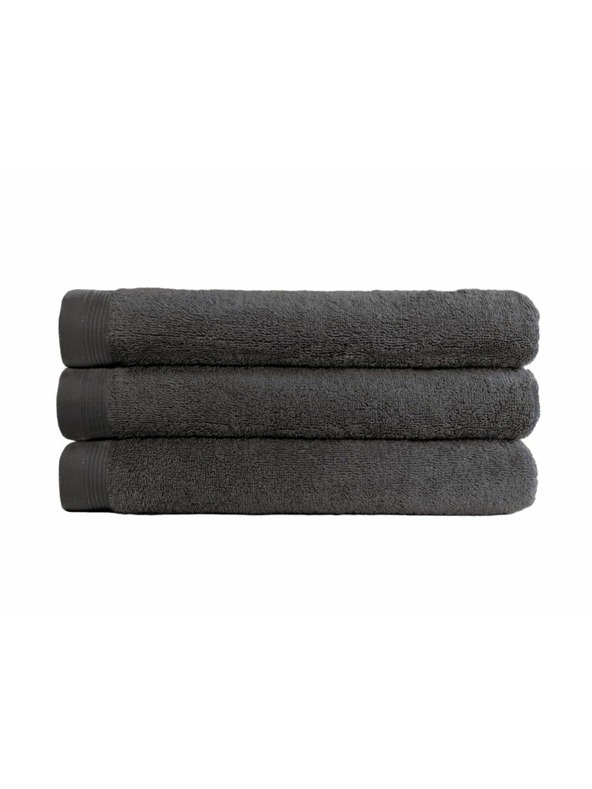 Kapatex Frottee-Badetuch Klassik 70x140cm dunkelgrau