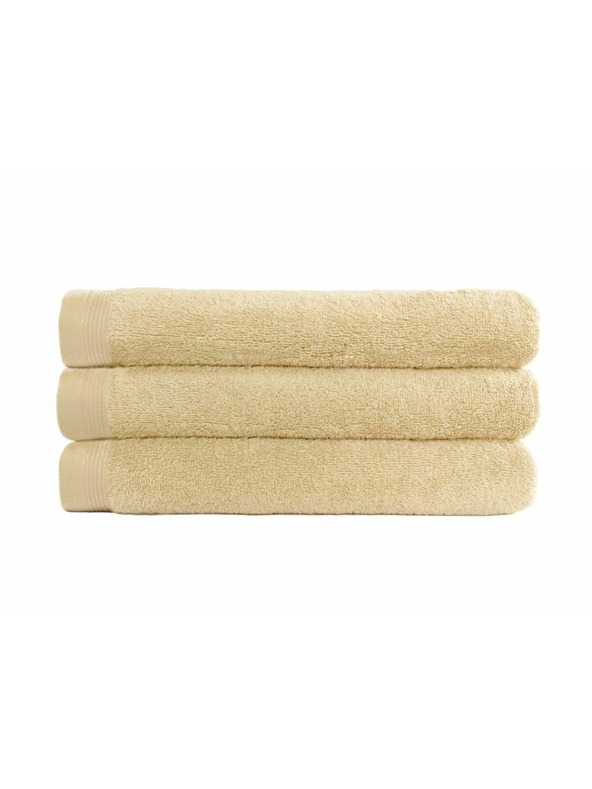 Kapatex Frottee-Handtuch Klassik 50x100cm cremefarben Kapatex