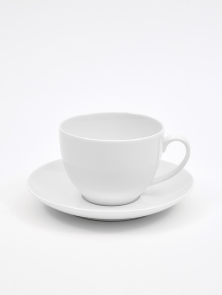 Maxwell & Williams White Porcelain Cup with Saucer Maxwell & Williams