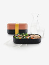 Lékué Schwarz-orange Lékué LunchBox To Go (1000 ml)