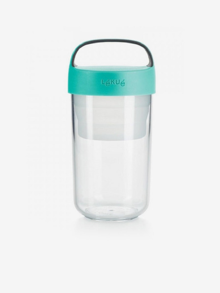 Lékué Türkisfarbene Lékué Jar To Go Brotzeitbox (600 ml)