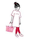Reisenthel Reisenthel Tragetasche XS Kinder Abc Freunde rosa