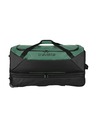Travelite Travelite Basics Wheeled Duffle exp. Schwarz/Grün
