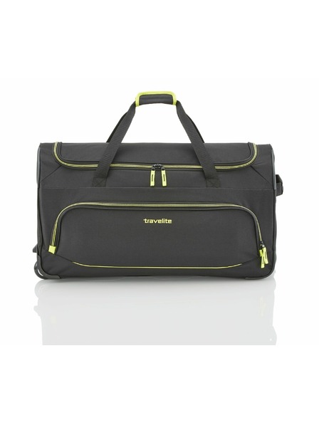 Travelite Travelite Basics Fresh Duffle Bag mit Rollen - Schwarz