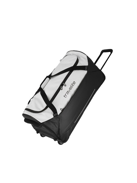 Travelite Travelite Basics Trolley Reisetasche Schwarz/Weiß