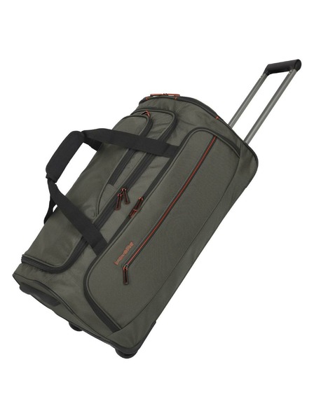 Travelite Travelite Crosslite 5.0 Wheeled Duffle M Dunkel-Oliv