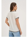 Moodo Damen T-Shirt Weiß Moodo