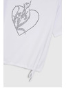 Moodo Damen-Weißes T-Shirt Moodo