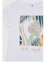 Moodo Damen T-Shirt Weiß Moodo