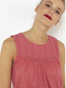 CAMAIEU Rosa kariertes Oberteil CAMAIEU
