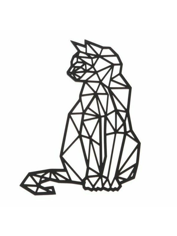 Casa de Engel Holz-Wanddekoration - Katze, 0/25