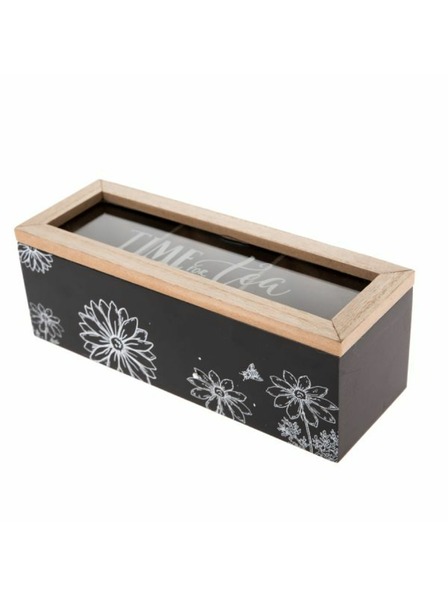 Casa de Engel Holzkiste für Tee, 6/24