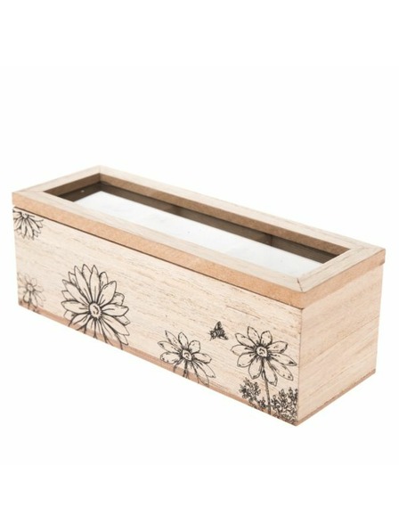 Casa de Engel Holzkiste für Tee, 6/24